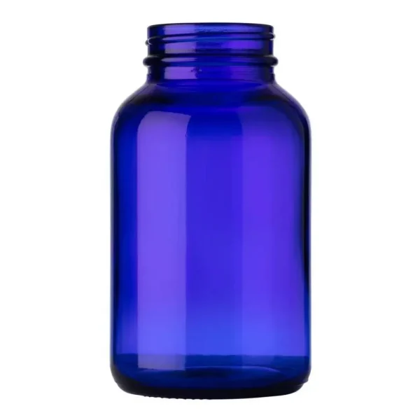 blue packer bottles