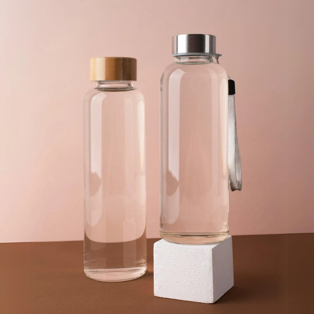 glass Boston round bottles