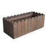wooden boxes for plants