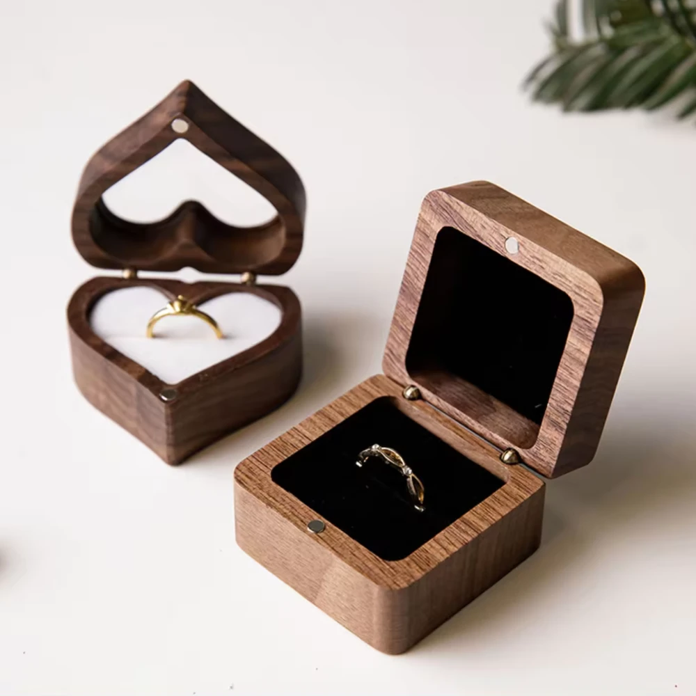 wooden engagement ring boxes