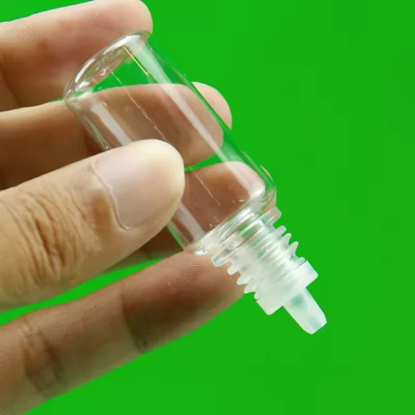 empty child resistant dropper bottles