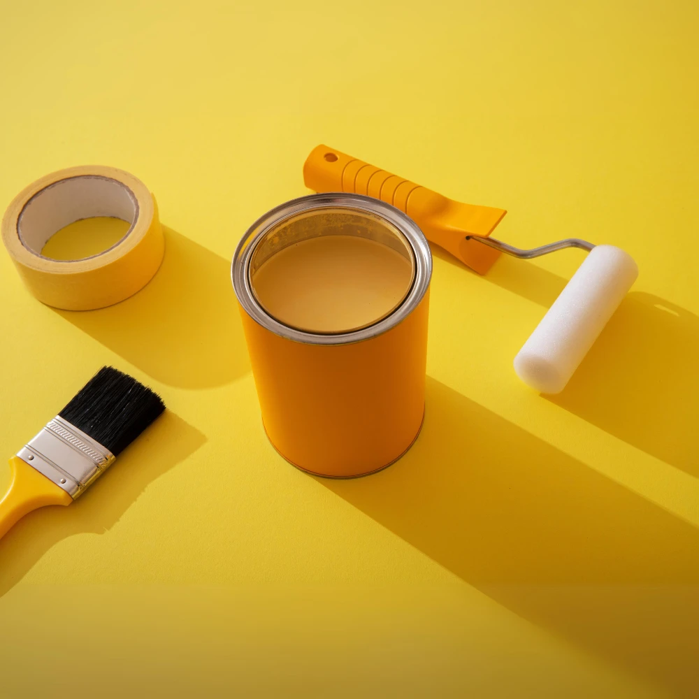 empty gallon paint cans