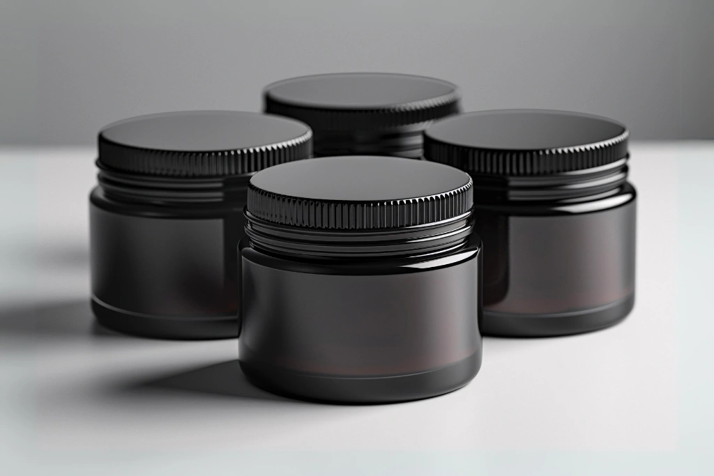 custom plastic jars