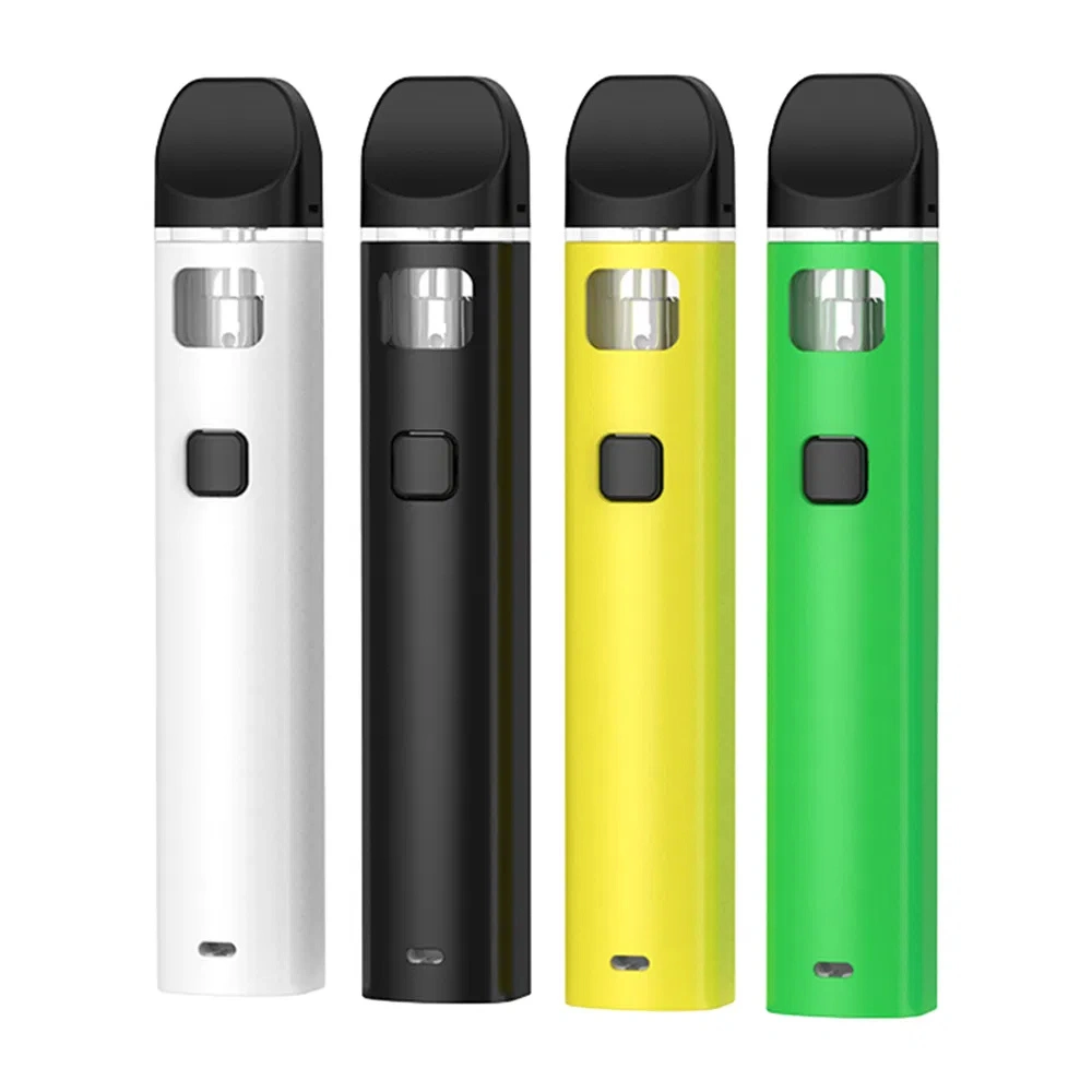 vape pen with digital screen and button