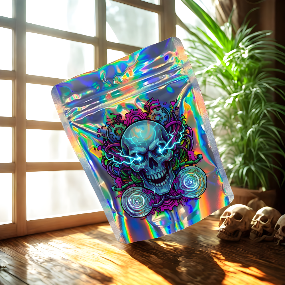 eco friendly holographic mylar bags