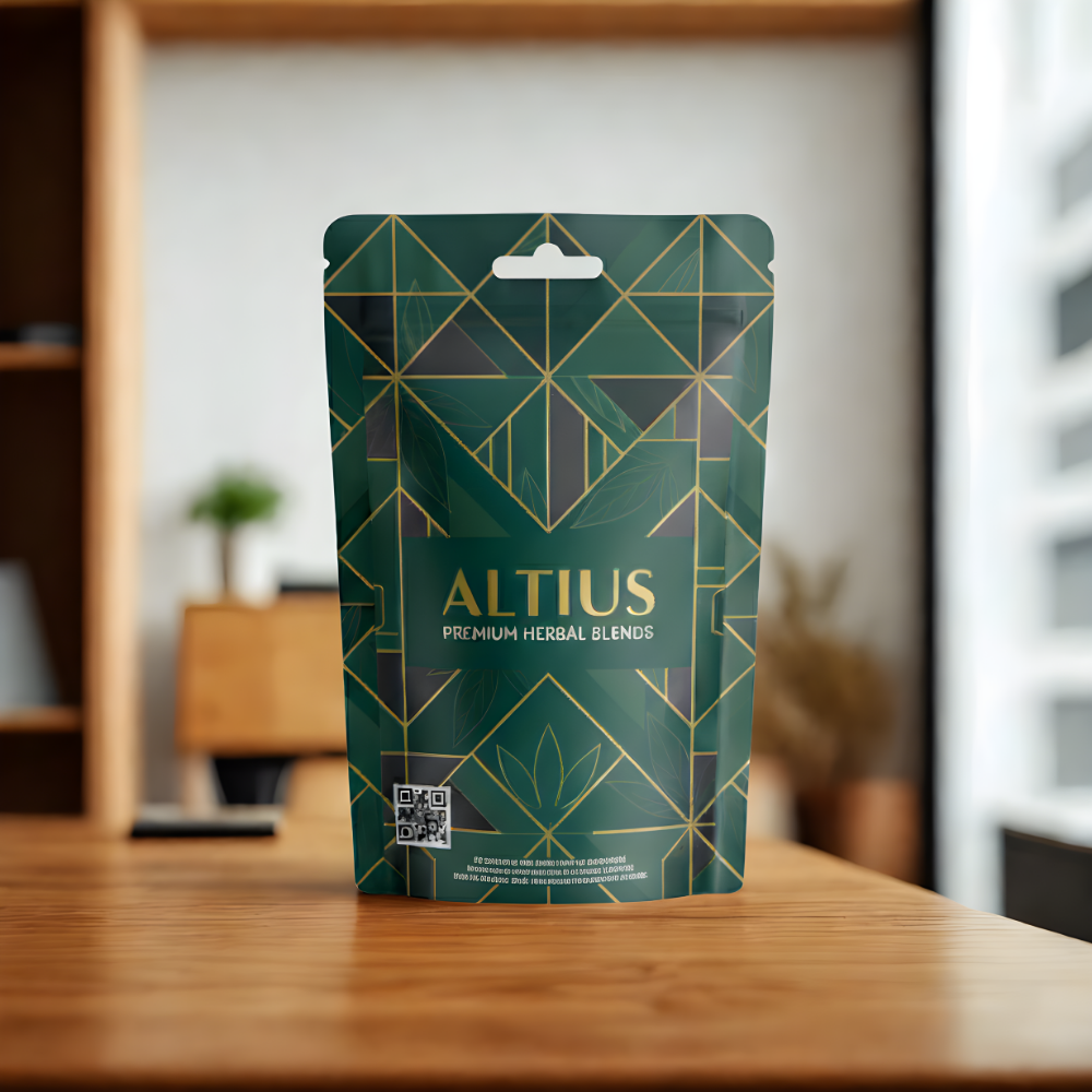 printed standup mylar bags