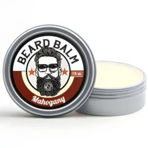 Custom Beard Balm Tins